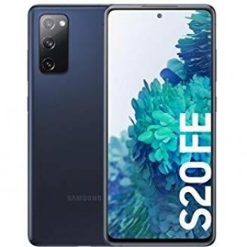 Samsung Smartphone Galaxy S20 FE con Pantalla Infinity-O FHD+ de 6,5 Pulgadas, 6 GB de RAM y 128 GB de Memoria Interna Ampliable, Batería de 4500 mAh y Carga rápida Azul