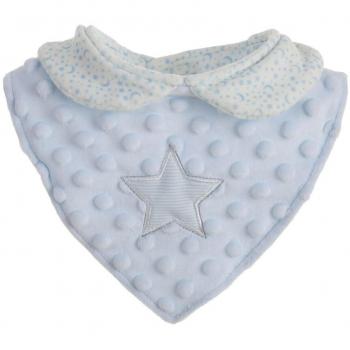 Babero Sweet Estrellitas con Detalle de Estrellas Brillantes