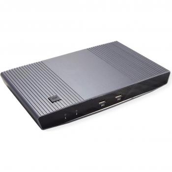 Interruptor KVM Roline 2 Puertos, HDMI 4K, USB-C y USB 3.0, Dock para 2 Dispositivos Móviles