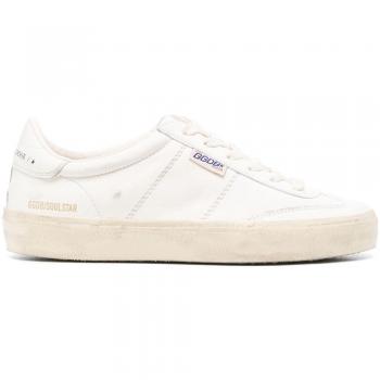 Golden Goose Women's Soul Star White Leather Sneakers Size 36