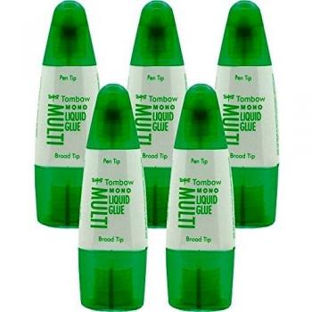 Tombow PT de MTC – Pegamento líquido, Multi Talent con dos puntas, 25 g