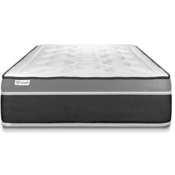 Colchón Vitalit 105 x 190 cm con muelles ensacados, espuma viscoelástica y 7 zonas de confort, grosor de 26 cm