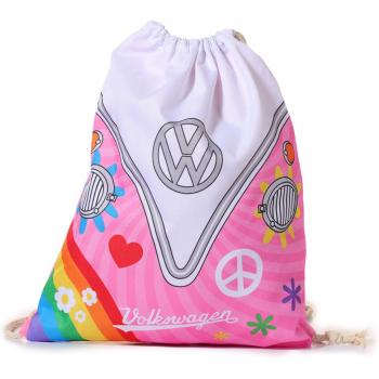Mochila Saco con Cuerdas - Caravana Volkswagen VW T1 Camper Summer Love