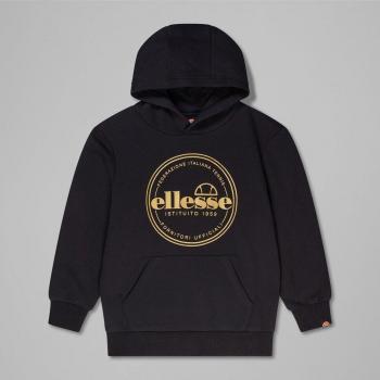 Sudadera de Niños Ellesse Valdarno Oh con Capucha Negra 8-9 Años