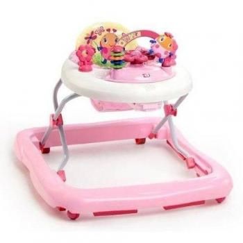Bright Starts 60287 - Andador, caminador rosado con juguetes