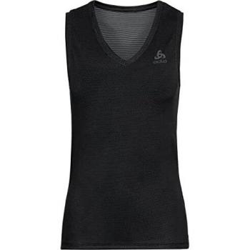 Camiseta Sin Mangas Odlo Active F-Dry Light Eco para Mujer, Color Negro, Talla S