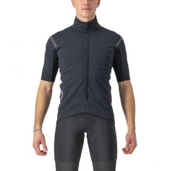 Chaqueta Gabba Ros 2 Azul - Castelli, Ropa hombre, GORE-TEX INFINIUM™, diseño aerodinámico, manga larga