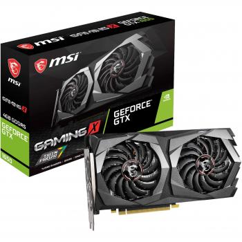 MSI Gaming GeForce GTX 1650 128-Bit HDMI/DP 4GB GDRR5 HDCP Support DirectX 12 Dual Fan VR Ready OC Tarjeta gráfica