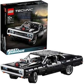 LEGO 42111 Technic Dom's Dodge Charger, Maqueta de Coche de Fast and Furious para Construir, Regalo Original, Set de Construcción