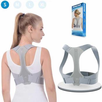 Corrector de Postura, ANOOPSYCHE Corrector Espalda Invisible Para Hombre y Mujer, Corrector de Espalda Ajustable, Mejorar Postura Corrección de Postura para Aliviar el Dolor de Espalda, Hombros