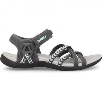 Sandalias de mujer Pallás PAREDES, color gris, tipo trekking, talla 36