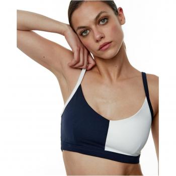 Top deportivo bicolor Vega - Baltic Blue