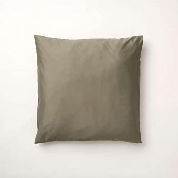 Funda de Almohada Satén 300 Hilos Color Desert Sage - Suavidad y Confort 80x80 cm