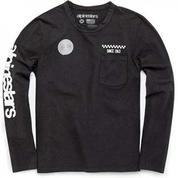 t-shirt THE REAL DEAL TEE long sleeves, ALPINESTARS
