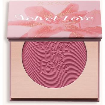 ZOEVA Velvet Love Blush Powder Colorete Tono Bliss 5,2 g - Maquillaje facial en tonos rosados-mate