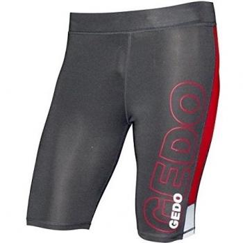 Gedo GFTM004 - Malla unisex, color antracita / rojo, talla M