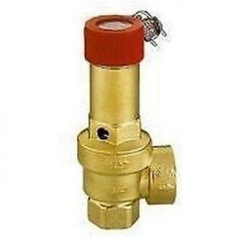 Válvula de Seguridad Certificada y Calibrada INAIL 1 1/4 x 1 1/2 - Calibración de 2 Bar Caleffi 527720