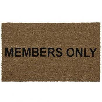 ANDREA HOUSE - Felpudo de Fibra de Coco Members Only 73,5x43cm