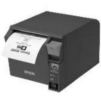 Impresora de Tickets Térmica Epson TM-T70II (032), 180 x 180DPI, Conexión USB+RS232, Color Negro