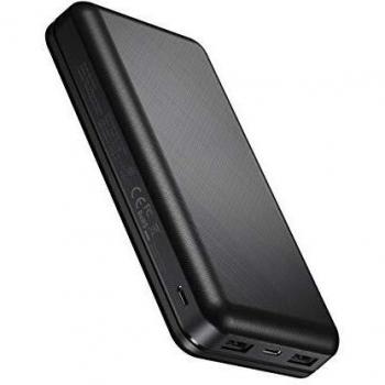 IEsafy Batería Externa 26800mAh Power Bank con 2 Salida y 2 Entrada Cargador Movil Portátil para Xiaomi Redmi Samsung Huawei y más Smartphone