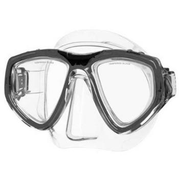SEAC One Máscara, Unisex, Transparente/Negro, No Talla