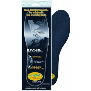 Noene, Plantillas ortopédicas para Hombre, 1mm, Negro
