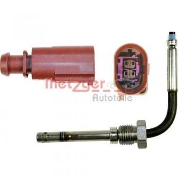 Sensor de temperatura de gases de escape Metzger 0894129 para VW Crafter 30-50 Van y Crafter 30-35 Bus