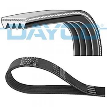 Correa trapecial poli V DAYCO 4PK638, tipo de producto: Correa V ribbed belt, características: longitud 638 mm, 4 pistas, fabricada en material resistente a la abrasión y al desgaste, diseñada