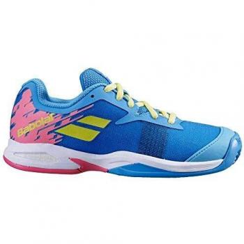BABOLAT Jet Clay Junior, Zapatillas de Tenis Unisex Adulto, Capri Breeze/Pink