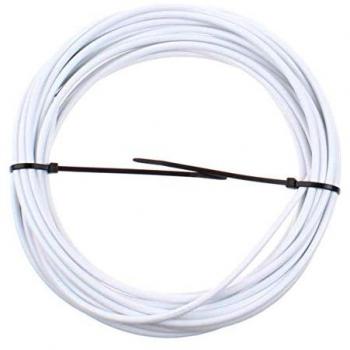 Cable exterior de freno Elvedes 10 m x 4,9 mm blanco
