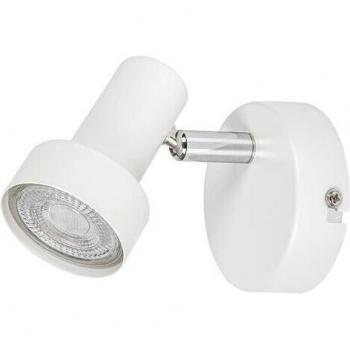 Lámpara Spot LED Konrad GU10 Metal Blanco IP20 1x50W 90x90mm