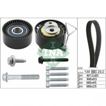 Kit de poleas INA con correa de distribución 530 0746 10
