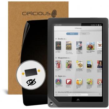 Celicious Privacy 2-Way Anti-Spy Filter Screen Protector Film Compatible with Barnes & Noble Nook HD+