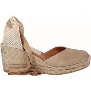 Alpargatas Viguera con cuña, cintas y diseño elegante