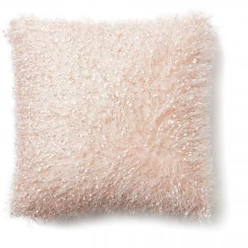 Kave Home Funda cojín Jazlyn 45x45 cm, Rosa