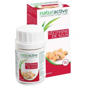 Lecitina de Soja 60 Gélulas Naturactive
