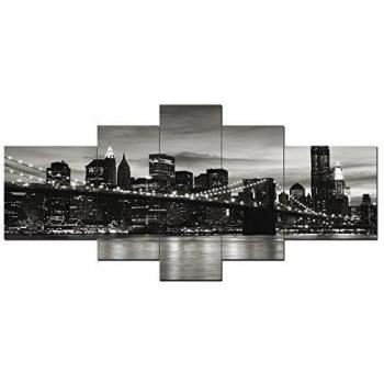 DekoArte 29 - Cuadro moderno, New York, 180 x 85 cm