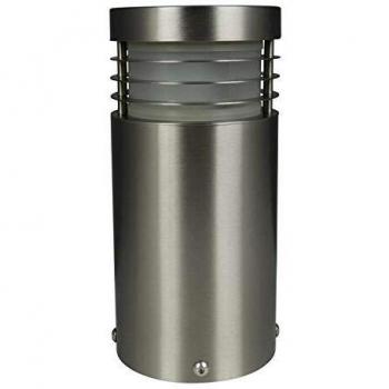 Heitronic - V4a edestahl standleuchte Aruba jardín luminaria baliza baliza para e27 Bombillas led 21cm