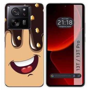 Funda de Silicona para Xiaomi 13T / 13T Pro 5G - Diseño Helado Chocolate - Protección Duradera y Dibujos