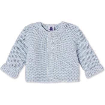 Petit Bateau 21955, Cárdigan para Bebés, Azul