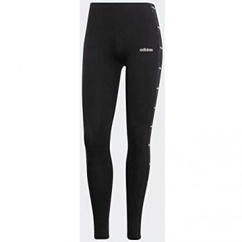 adidas W Core FAV LG Pantalón, Mujer, Negro/Blanco, XL