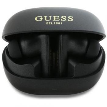 Auriculares Inalámbricos Guess Capsule ANC/ENC - Negro, 26h de Batería, Estación de Carga
