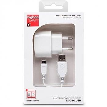 Bigben Interactive MINICSMICWBB Interior Color blanco - Cargador