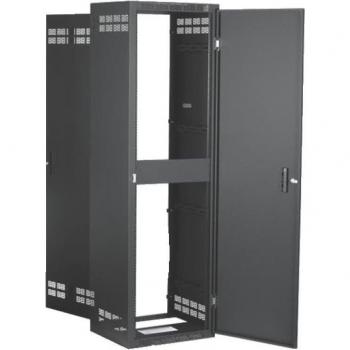Atlas Sound 235-30 Stand-Alone Floor Cabinet, Adjustable Rails, 30 Depth, 35RU