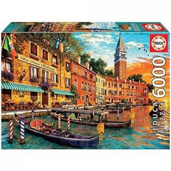 Puzzle Educa Puesta de Sol en San Marcos 6000 Piezas Ref. 19286