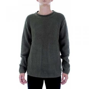 Jack & Jones LDusty - Jersey de Punto Texturizado para Hombre, Color Verde Oliva