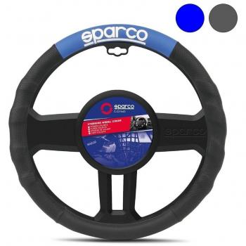 Funda para volante Sparco C1111 Gris, material resistente, diseño ergonómico, fácil instalación, compatible con volantes de tamaño estándar