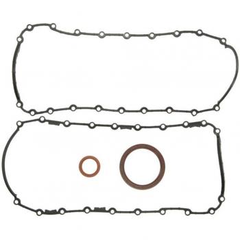 Juego de juntas para bloque motor CORTECO 428722P, incluye juntas de alta calidad para sellar el cárter del motor, fabricado con materiales resistentes a altas temperaturas y presiones, diseñado específicamente para garantizar un ajuste perfecto en mot
