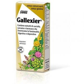 Salus - Gallexier Multivitaminas - 84 Comprimidos - Contribuye al Buen Funcionamiento del Sistema Digestivo - Elaborado a Base de Extracto de Cúrcuma, Alcachofa, Diente de León y Cardo Mariano