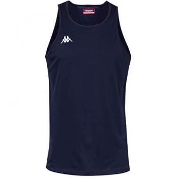 Kappa Fanto Top Running, Hombre, Azul, S